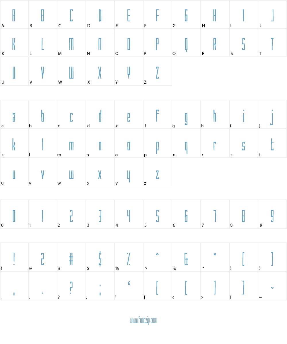 How Are You Today Font Character